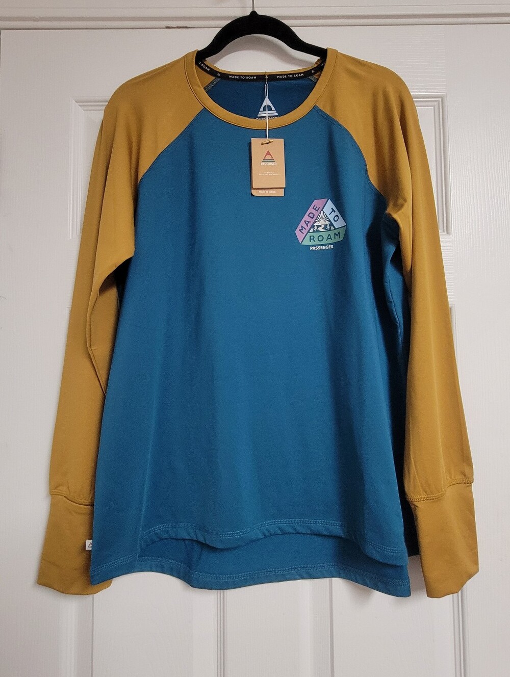 Passenger Nwt River Recycled Active Ls T-Shirt Long Sleeve Tee Size Xl. — image 5 of 8